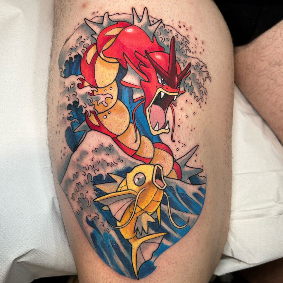 Tatuaje anime en InkFamia