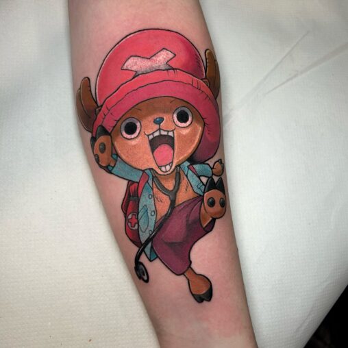 One Piece tatuaje en InkFamia