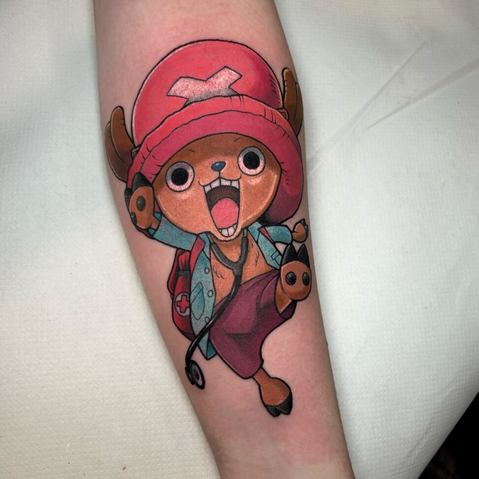 One Piece tatuaje en InkFamia