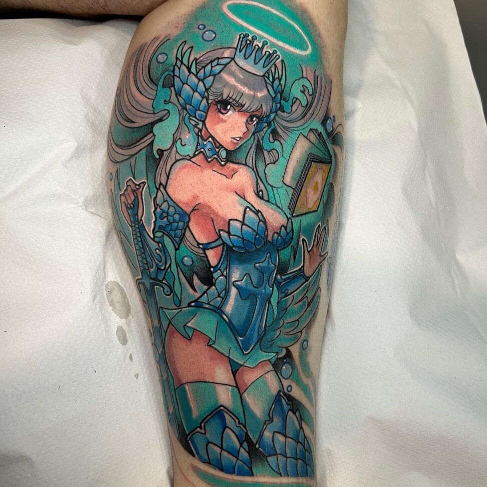 Tatuaje anime en InkFamia